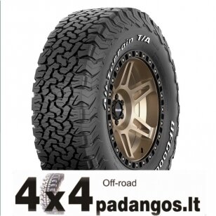 BFGOODRICH 235/60R18 108R ALL-TERRAIN T/A KO2 LRD RBL GO 3PMSF