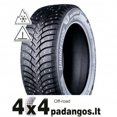 BRIDGESTONE 255/50R20 109T SPIKE 3 XL studded 3PMSF