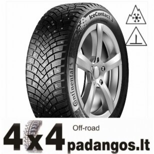 CONTINENTAL 275/40R21 107T CIC 3 XL FR EVC studded 3PMSF