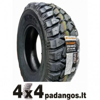 ECOVISION 265/70R17 121/118Q 10PR VI-186MT P.O.R 2