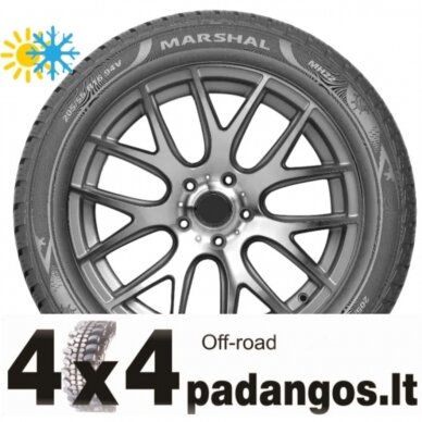 MARSHAL 235/55R18 104V MH22 (Kumho) XL 3PMSF 2