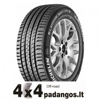 MICHELIN 265/50R19 110Y LATITUDE SPORT 3 N0 XL tik 1 vnt.