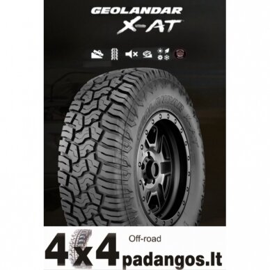 YOKOHAMA 285/75R17 117/114Q GEOLANDAR X-AT G016 POR OWL 2